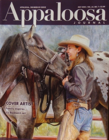 appaloosa horse club magazine cover